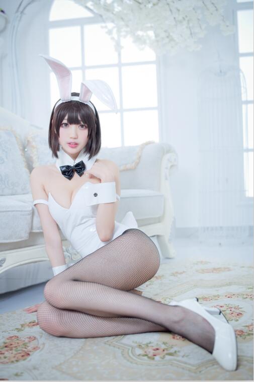 周叽是可爱兔兔 - NO.24 加藤惠兔女郎 [32P-346MB]