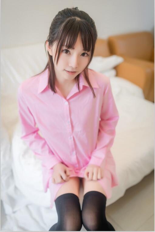 绮太郎_Kitaro - NO.35 粉色衬衫 [38P-120MB]