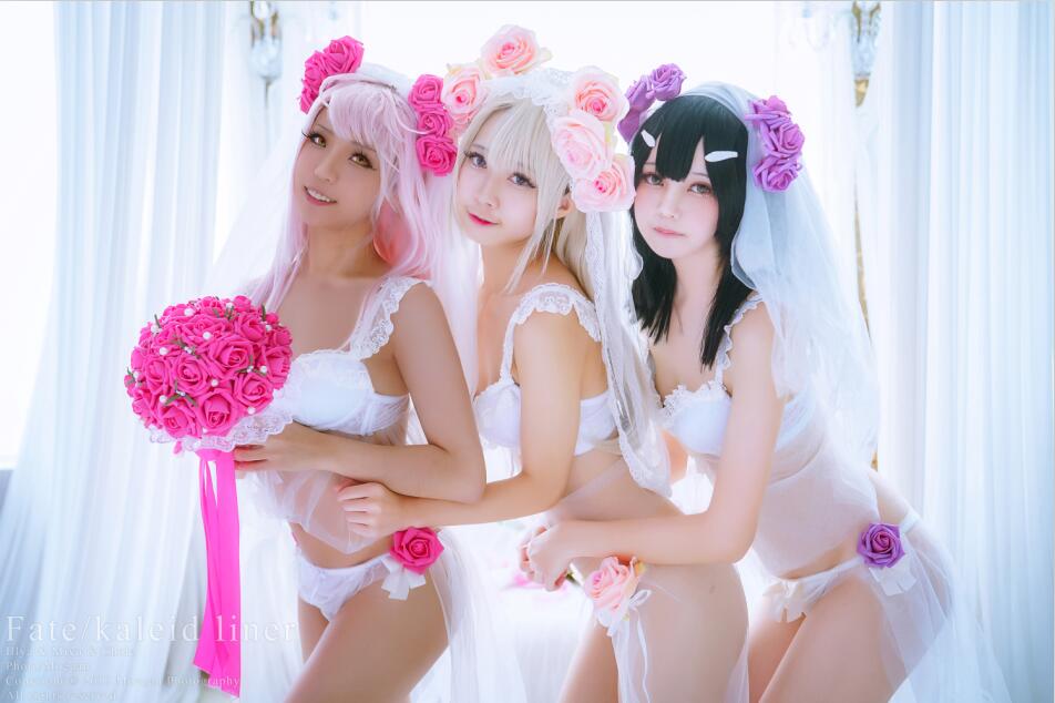 沖田凜花Rinka - NO.21 鈴鈴Yakira、鬼姬Oni Hime] Wedding Bikini ver. (Fate kaleid liner プリズマ☆イリヤ) 19P65M